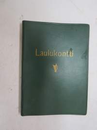 Laulukontti - suomen Siirtolapuutarhaliitto ry -laulukirja / song book