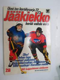 Jääkiekko 72-73 keräilysarja -kansio / Icehockey 1972-73 collectors cards book
