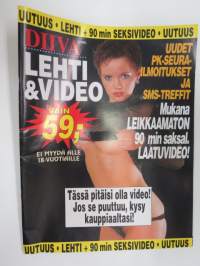 Diiva 2001 nr 2 -aikuisviihdelehti / adult graphics magazine