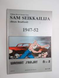 Wanhat sarjat nr 2 Sam Seikkailija (Brick Bradford) 1947-52 -comics album