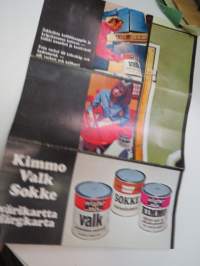 Winter Valk, Kimmo, Sokke -maaliesite ja värikartta / paint brochure & colour chart