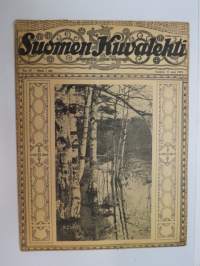 Suomen Kuvalehti 1919 nr 20, kansikuva kevät, Alexandra Ahnger 60-vuotias, Historiallinen kertomus ns. Taavetin kapinasta v.1438, Toivo Kuula -muutamia piirteitä,ym.