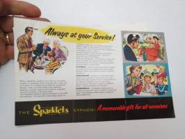 The Sparklets Syphon -brochure / sifoniesite