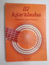 112 kitaralaulua -guitar songs