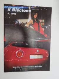 il Biscione 2006 nr 3 -  Club Alfa Romeo Finland ry -jäsenlehti -car club membership magazine