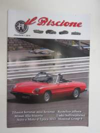 il Biscione 2014 nr 1 -  Club Alfa Romeo Finland ry -jäsenlehti -car club membership magazine