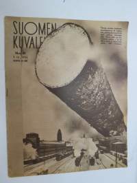 Suomen Kuvalehti 1946 nr 49, ilmestynyt 7.12.1946, sis. mm. seur. artikkelit / kuvat / mainokset; Kansikuva 
