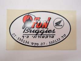 Fun Buggies -tarra / sticker