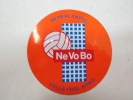 Nederlandse Volleybal Bond - Ne Vo Bo -tarra / sticker