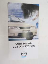 Mazda 323 X, 323 XS 1997 -myyntiesite / brochure