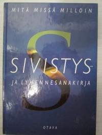 Mitä Missä Milloin Sivistys- ja lyhennesanakirja