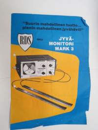 RDS Jyvämonitori Mark 3 -myyyntiesite / brochure