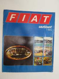 Fiat uutiset 1974 nr 1 -asiakaslehti / customer magazine