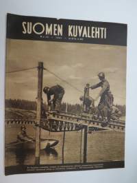 Suomen Kuvalehti 1941 nr 35, ilmestynyt 12.7.1941, 
Mannerheim-ristin ritarit Talvela - Lagus - Rättö esittelyssä