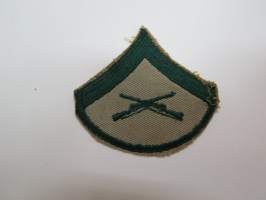 Kiiväärimies? -hihamerkki / military badge