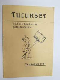 Tulukset TSYK Turun Suomalainen Yhteiskoulu toukokuu 1947 -koululehti -school magazine