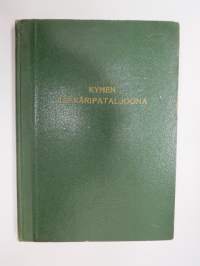 Kymen Jääkäripataljoona (50 vuotta), sisältää joukko-osaston histoariaa, osallistuminen sotiin, eri kirjoittajien artikkeleita -military unit history