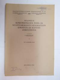 Selostus Kokemäenjoen pato- ja nuottakalastuspaikkojen omistus- ja käyttöoikeudesta - Med svenskspråkig översikt -ancient fishing rights of Kokemäenjoki river