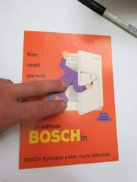 Bosch jääkaappi -myyntiesite / brochure