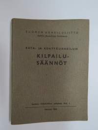 Rata- ja kenttäurheilun kilpailusäännöt -track- and field sports rules & regulations (in Finland)