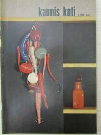 Kaunis Koti 1965 nr 6, sis. mm. seur. artikkelit / kuvat / mainokset; Kansikuva 