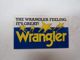 Wrangler -tarra / sticker