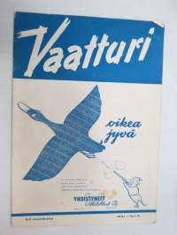 Vaatturi 1951 nr 9 -tailor´s professional magazine
