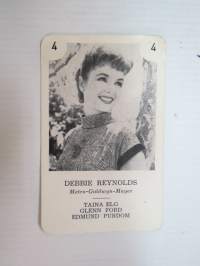 Debbie Reynolds / Metro-Goldwyn-Mayer -filmitähti-korttipelin kuva / pelikortti -moviestars / playing cards -picture