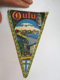 Oulu -matkamuistoviiri / souvenier pennant