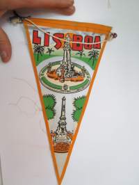 Lisboa -matkamuistoviiri / souvenier pennant