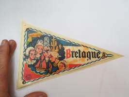 Bretagne -matkamuistoviiri / souvenier pennant