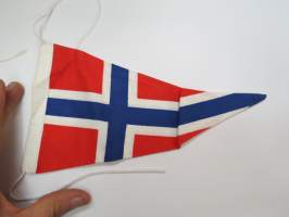 Norja (Norge) -matkamuistoviiri / souvenier pennant