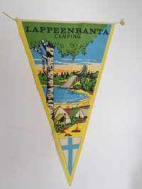 Lappeenranta Camping -matkamuistoviiri / souvenier pennant