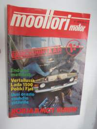 Moottori - Motor 1973 nr 9, sisältää mm. seur. artikkelit / kuvat / mainokset; Kansikuva Range Rover, Koeajo Lada 1500 S - Polski Fiat 125 p, Kotiasentaja -