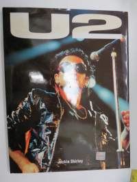 U2 - 15 years story of rock sensation -picture book -kuvakirja yhtyeen uralta