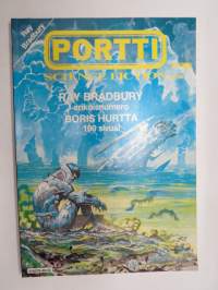 Portti 1989 nr 2, Ray Bradbury erikoisnumero, Boris Hurtta -Science Fiction magazine