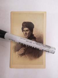 Jean-Jacques Rousseau -visiittikorttivalokuva - myyntikuva, Atelier Furne Fils & H. Tournier / visit card photograph, sales picture