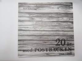 20 år med Postbacken 1968-1988 - En berättelse om hur ett ungdomsförbund med sin verksamhet räddade ett hotat backstuguområde (i Illby) -local history