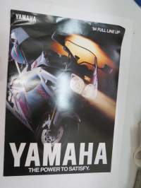 Yamaha 1994 Full Line Up -sales brochure / myyntiesite