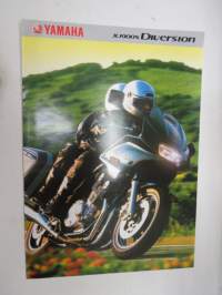 Yamaha XJS900S Diversion -sales brochure / myyntiesite