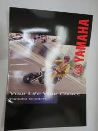 Yamaha Scooters YN50 Neo, CW50RS NG, Aerox YQ 50, EW50 Slider, DT 50 -myyntiesite - sales brochure