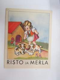 Risto ja Merla -lastenkirja -children´s book