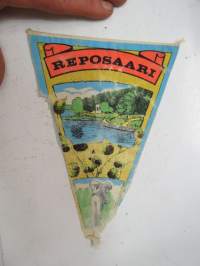 Reposaari -matkailuviiri / matkamuistoviiri -souvenier pennant