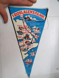 I Roslagens famn -matkailuviiri / matkamuistoviiri -souvenier pennant