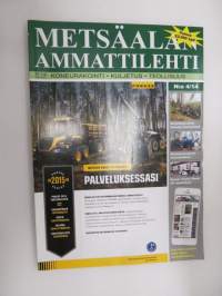 Metsäalan ammattilehti 2014 nr 4 -forestry magazine
