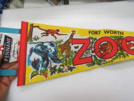 Fort Worth Zoo -lippu -pennant / flag