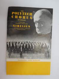 The Polytech Chorus of Finland singing choral music by Sibelius and othe finnish composers - Conductor Ossi Elokas -polyteknikkojen kuoron ulkomaanesiintymisten