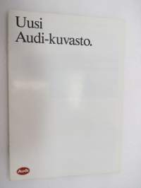 Uusi Audi-kuvasto 1984 -myyntiesite / sales brochure