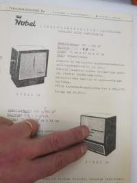 Nobel öljylämmittimet -myyntiesite / oil heater brochure