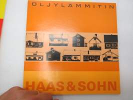 Haas & Sohn öljylämmitin -myyntiesite / oil heater brochure